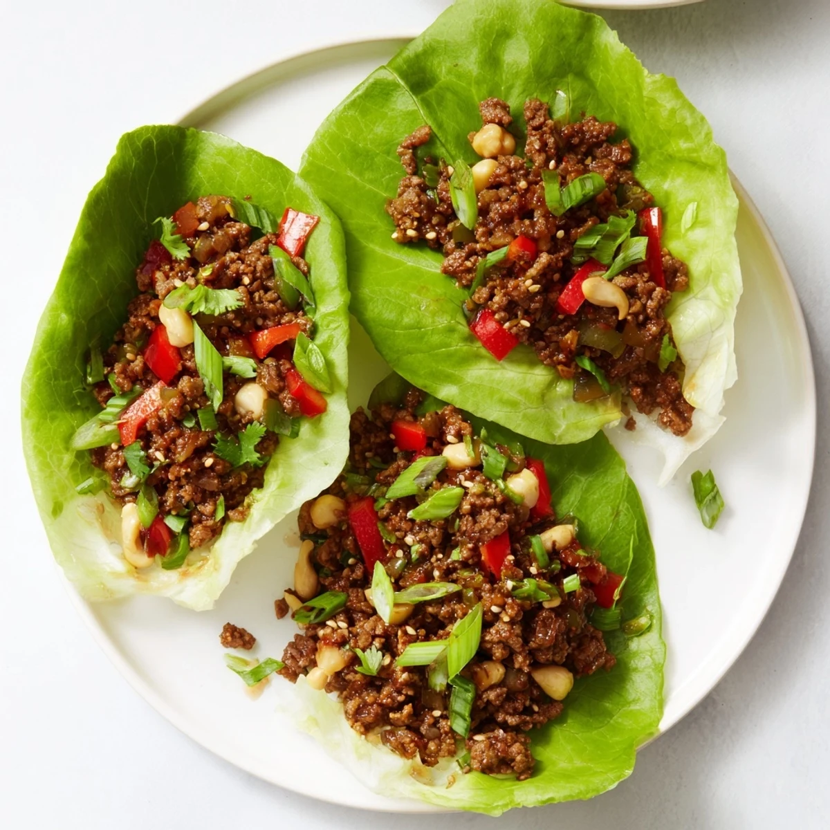 These flavorful Beef Lettuce Wraps with hoisin sauce offer a satisfying, hands-on Asian-inspired meal.