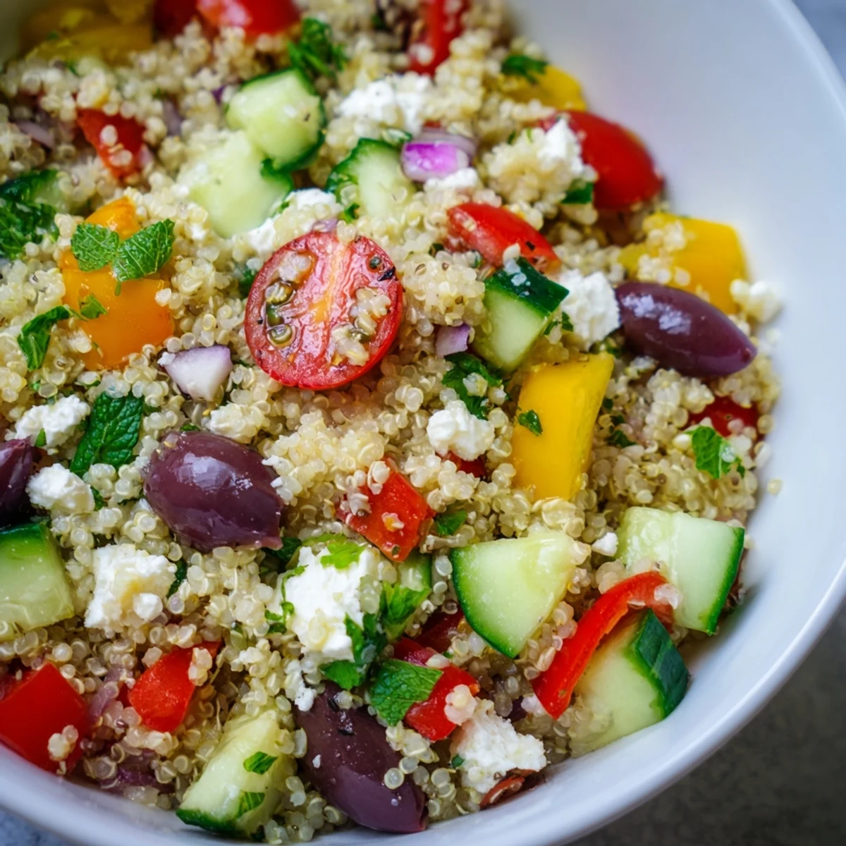 Mediterranean Quinoa Salad