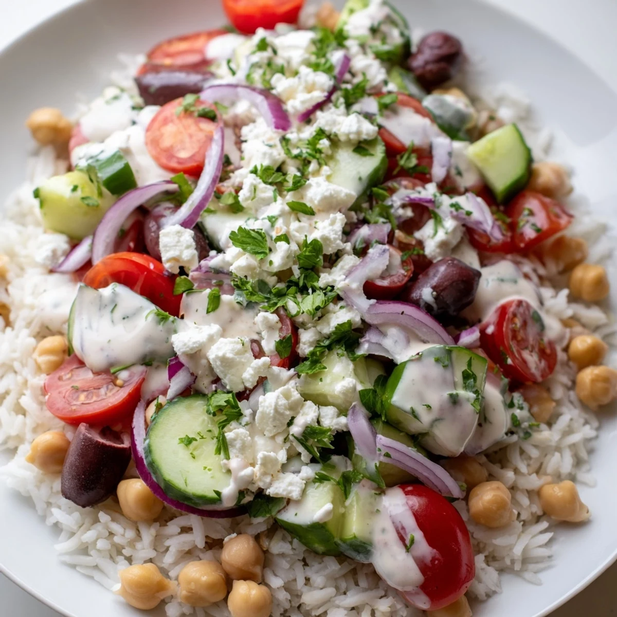 Mediterranean Rice Bowl
