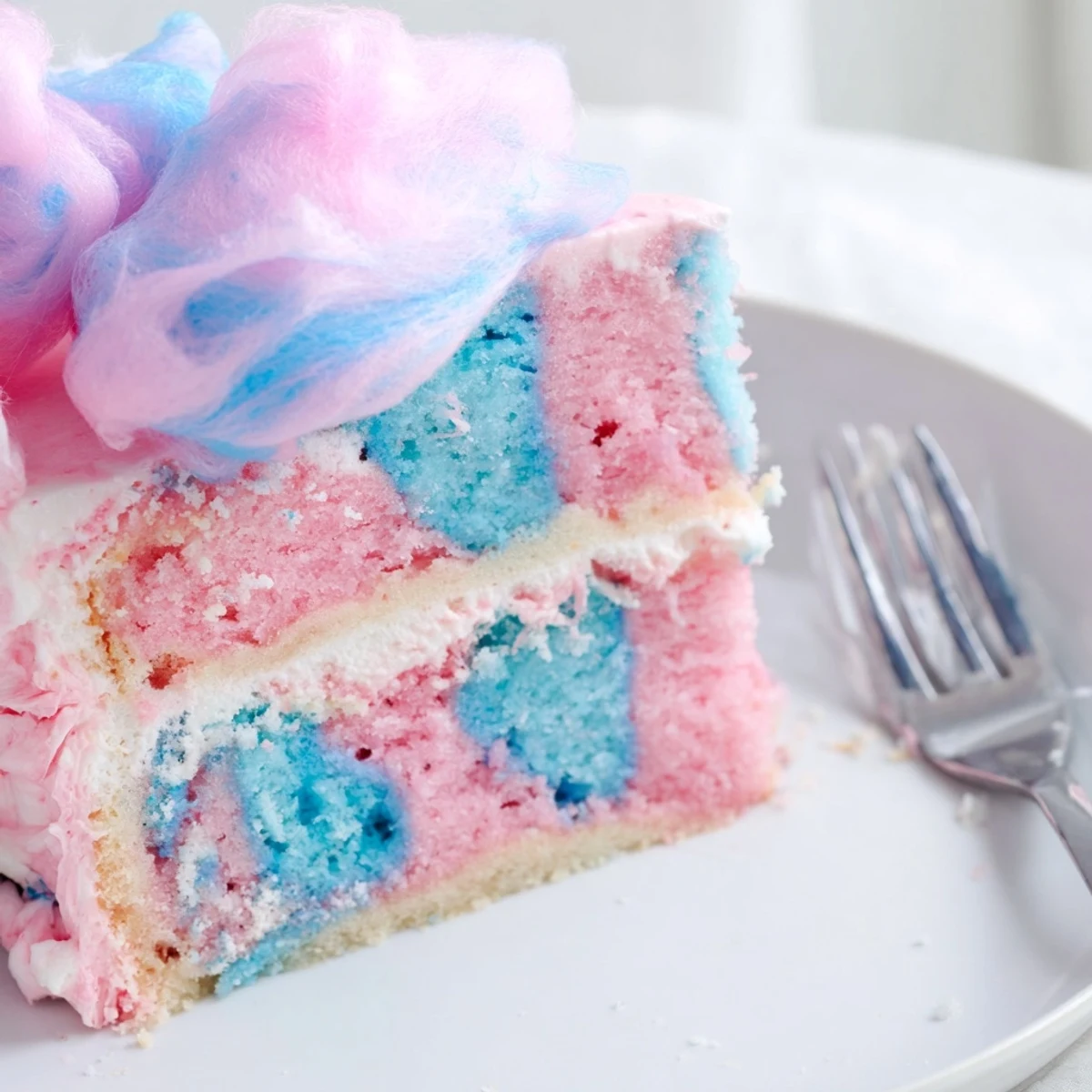 Cotton Candy Cake